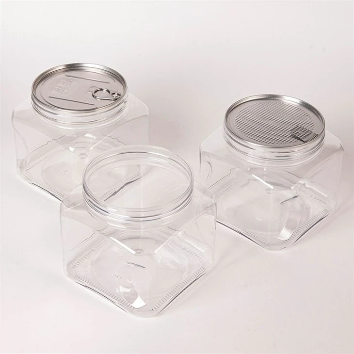 Reusable Clear Plastic Jars